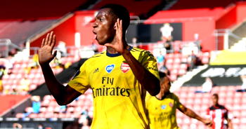 Arsenal boss Arteta thrilled by ’incredible’ Eddie Nketiah