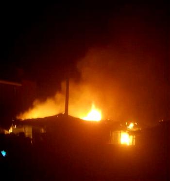 Breaking: Fire razes houses in Akure as property worth millions of naira destroyed