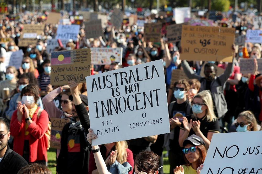 Australia Protest: Thousands attend Black Lives Matter protests
