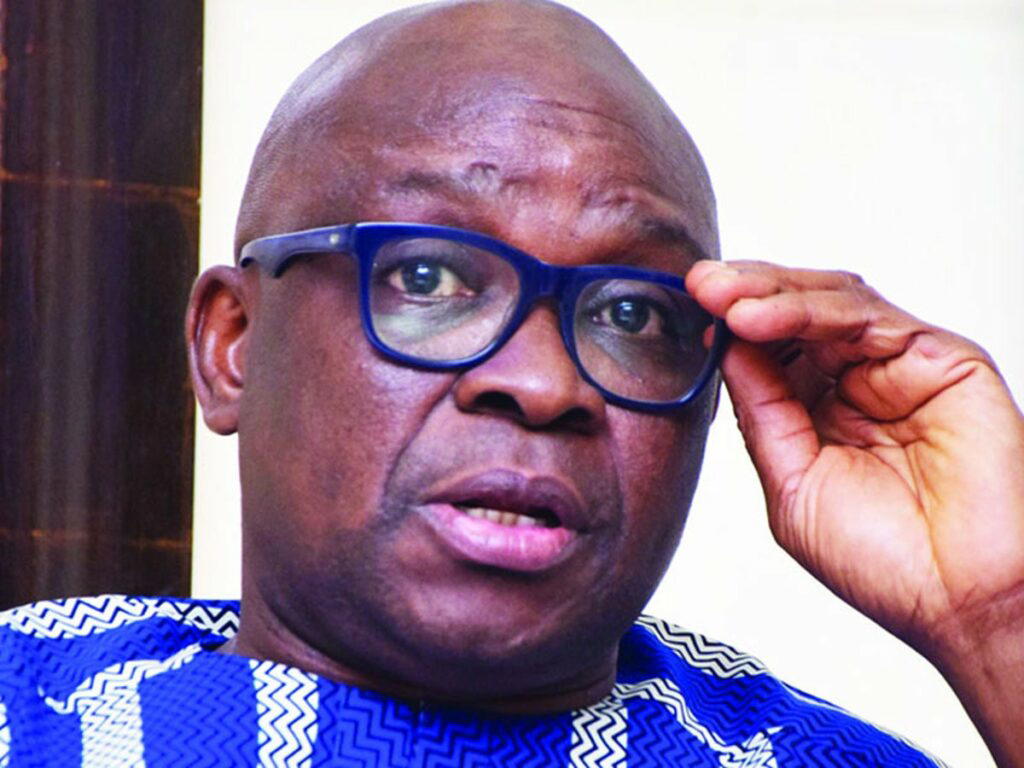 Fayose meets Ajayi, Ondo Dep Gov, urges him to return to PDP