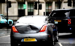 Bristish PM Boris Johnson involved in car crash outside Parliament