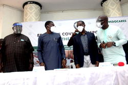 Okowa welcomes Edo counterpart, Obaseki to PDP
