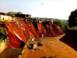 Over 70 buildings threatened by erosion, Asaba residents cry out