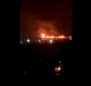 VIDEOS: Pandemonium as tanker explodes on Kara Bridge