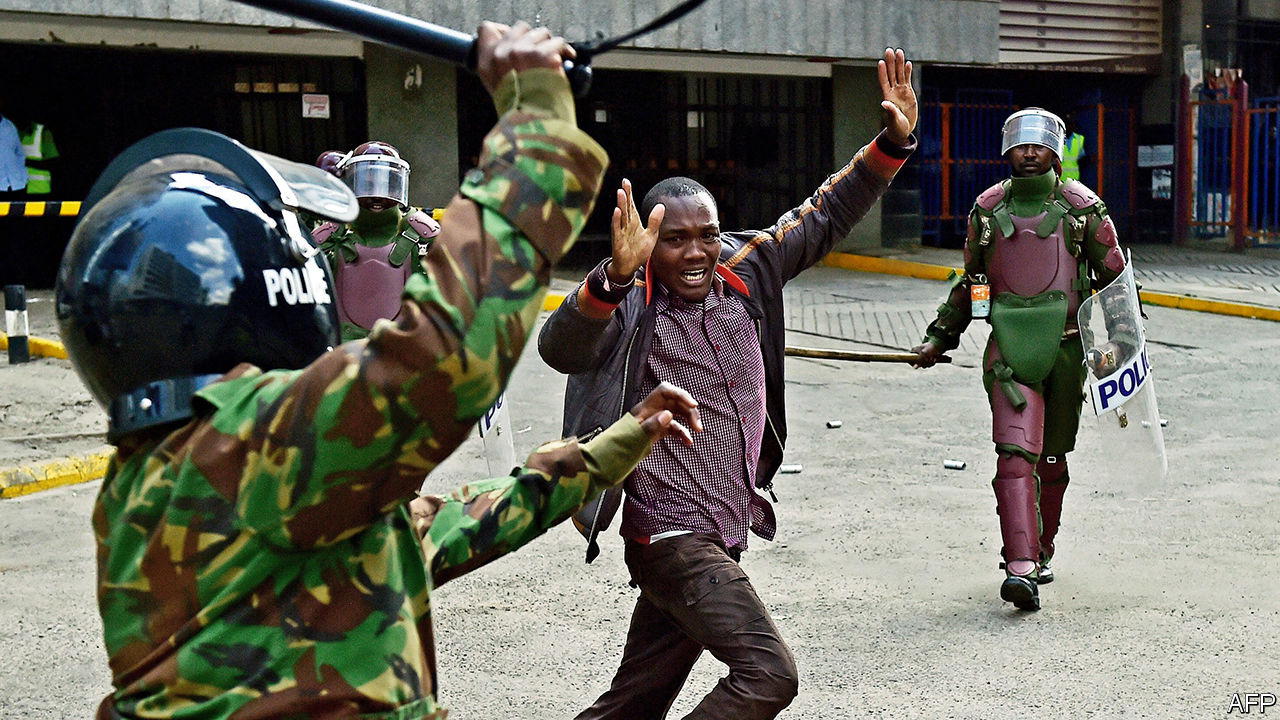 Three killed as Kenyan police fire on protesters