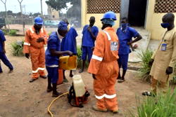 PHOTOS: Niger Govt disinfect Kontagora Correctional Facility