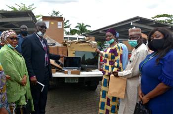 NPA donates computer accessories, office equipment to Abike Dabiri’s NIDCOM