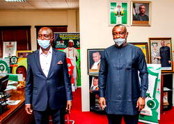 Malaria Eradication: Ned Nwoko meets Festus Keyamo (photos)