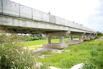 Okowa completes Ovwor, Effurun-Otor historical  link bridge in Ughelli