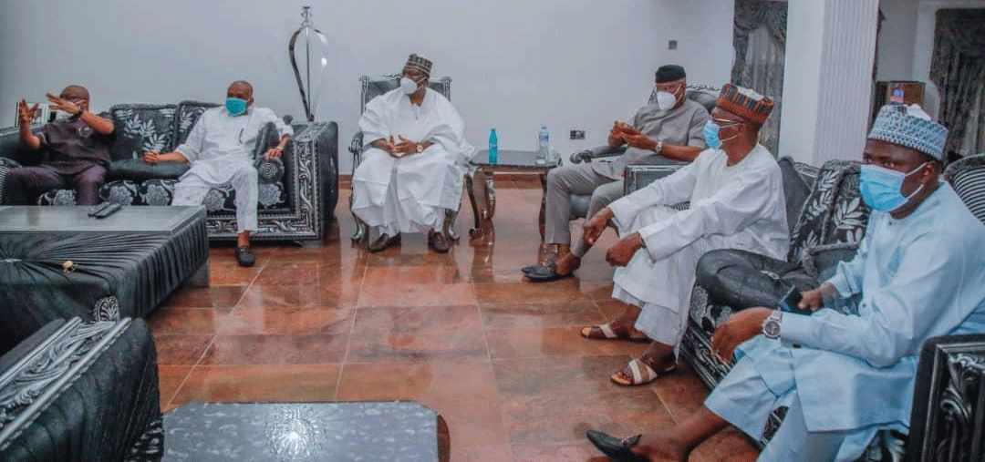 Lawan leads Senate delegation on solidarity visit to Kalu after his release from Kuje correctional facility on Thursday
