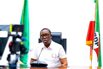 DELSUTH lauds Okowa over provision of COVID-19 vaccine for frontliners