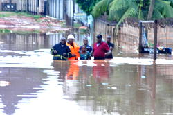 Video: Aftermath heavy downpour, Flood takes over Lagos