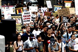 Taiwan Black Lives Matter protest gets indigenous twist