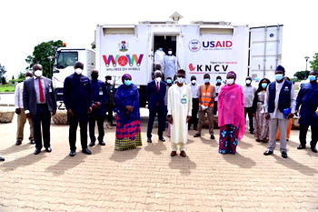 Fight against Covid-19: USAID donates vehicle to Kaduna