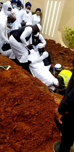 Photos: Ajimobi buried in Ibadan