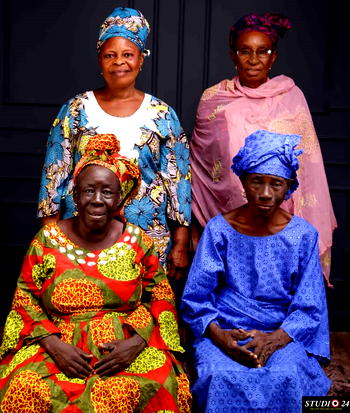 WORLD ELDERLY DAY: NGO Photoshoots four elderly women