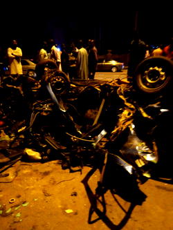 VIDEO: 3 die in road accident along Banex/Gwarimpa Expressway, Abuja
