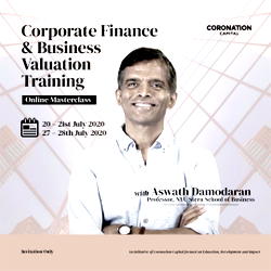 Coronation Capital Limited organizes 2nd edition of its Corporate Finance and Business Valuation Online Training