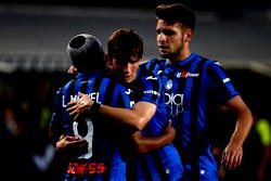 Muriel puts Atalanta back second in Serie A