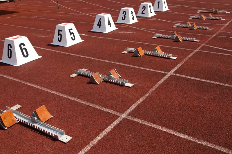 Athletics starting blocks Another disaster looms for Nigerian athletics