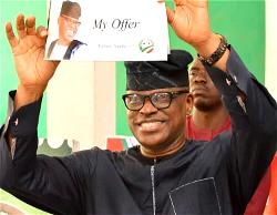 Stop celebrating fake endorsement, Accord Party chairman tells Jegede
