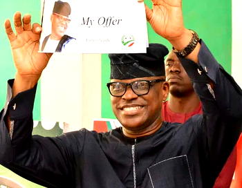 Stop celebrating fake endorsement, Accord Party chairman tells Jegede