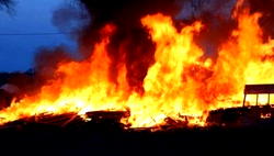 Just in: Hoodlums set Church pavilion on fire in Southern Kaduna
