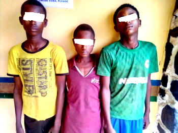 Police arrest three highway suspected robbers in Ogun