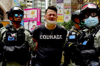 Chinese court jails 10 Hong Kong democracy activists for up to three years