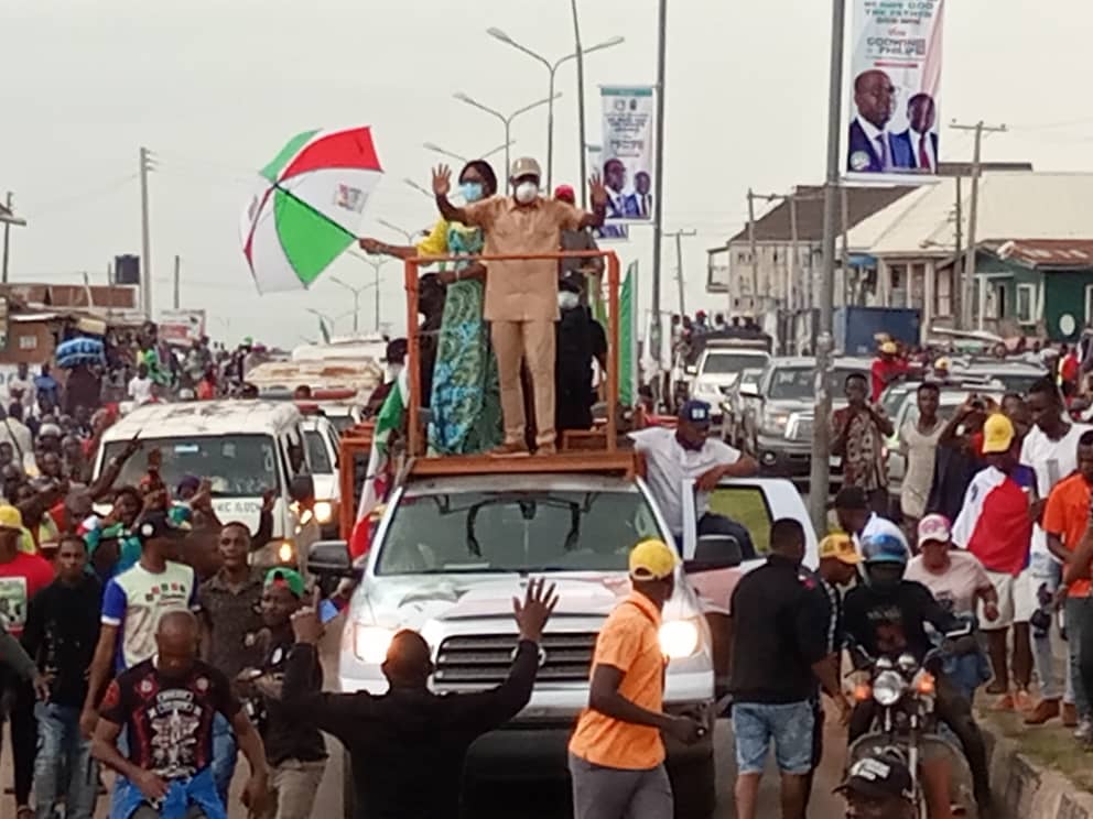 Edo Deputy Gov, Shaibu, tours Benin, Ekpoma, Auchi, showcases achievements, berates APC