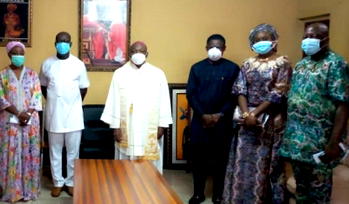 Edo 2020: Obaseki visits religious leaders, sues for peace ahead of guber poll