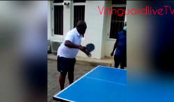 COVID-19 Recovery Exercise: Gov Ikpeazu engages Godfrey Achilihu in table tennis match (Video)