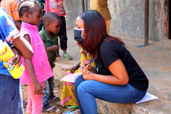 3 Young female lawyers distribute face masks to thousands of Low-Income Abuja families