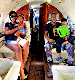 Onyekuru flies out to Monaco with family at first wedding anniversary
