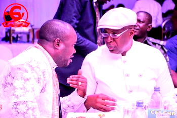 Otuaro celebrates Sylva on his birthday 