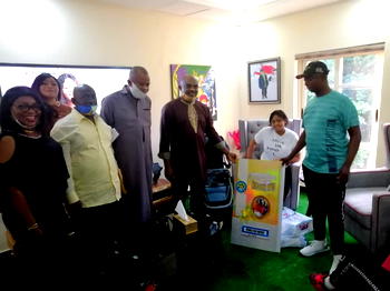 AGN visits Regina Daniels, names her baby ‘Nollywood Baby of the year’