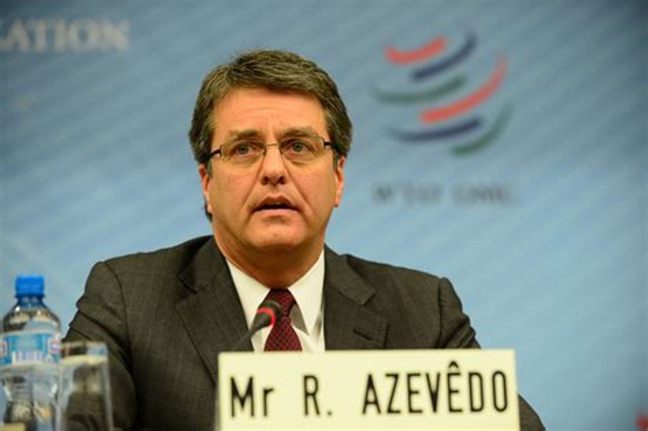 Exiting WTO chief rates self 12 on one to 10 scale