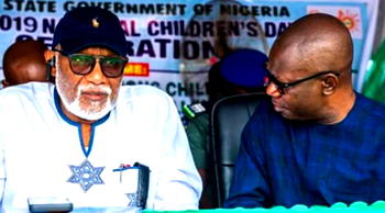 Ondo 2020: Akeredolu’s wife nominated his running mate ― Deputy gov
