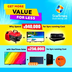 ‘How StarTimes’ pocket-friendly solar power system saves me over N700k’