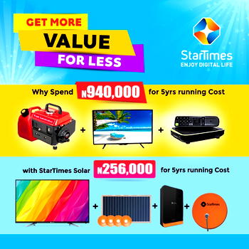 ‘How StarTimes’ pocket-friendly solar power system saves me over N700k’