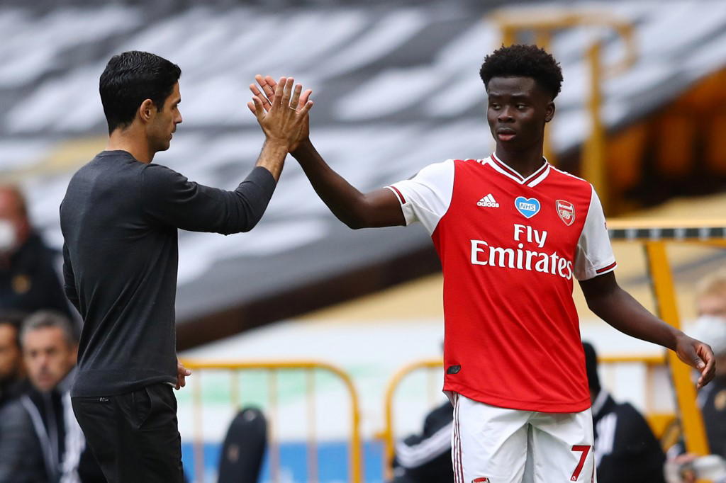 Saka to wear Arsenal No 7 jersey - Vanguard News