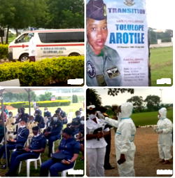 Burial of Late Flying Officer Tolulope Arotile set to commence in Abuja
