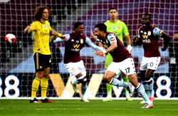 Villa out of relegation zone as Trezeguet sinks Arsenal