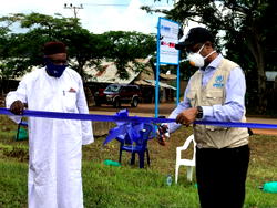 UNHCR, local official’s commission solar-powered borehole for the Ndok community in Cross River