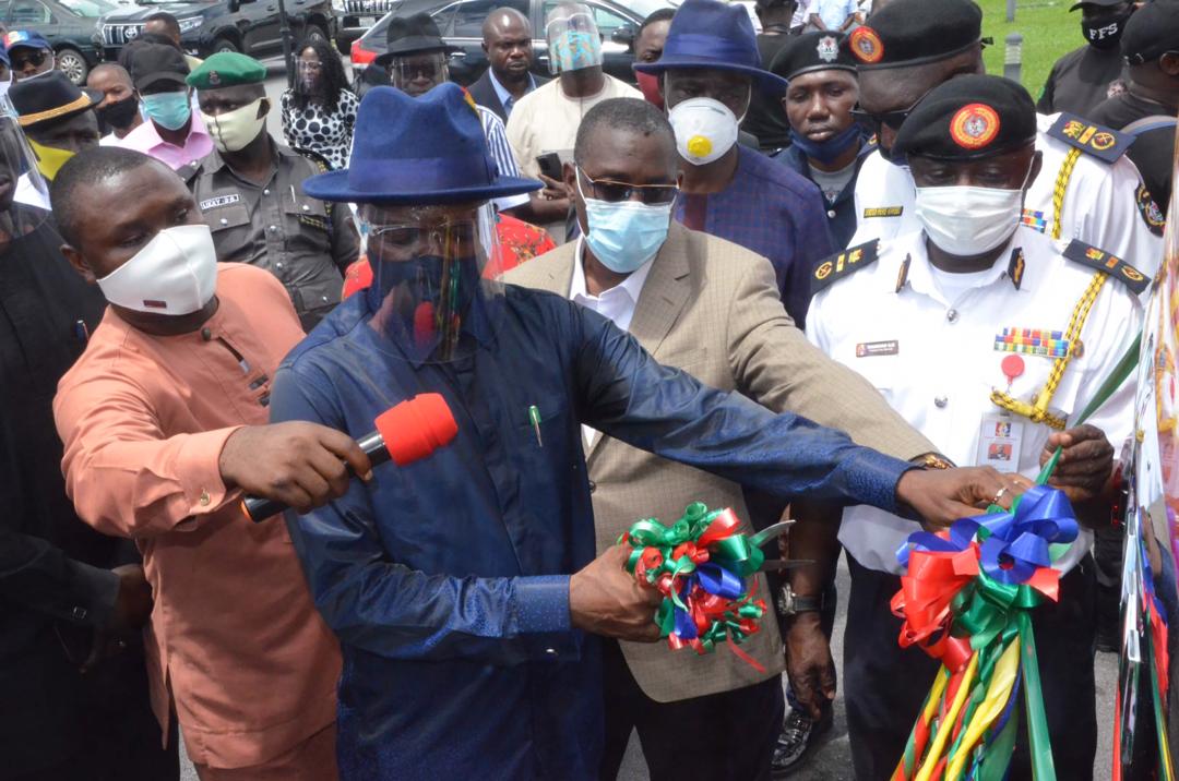 Gov. Diri commends FG over fire fighting assets deployment