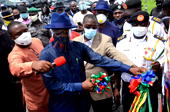 Gov. Diri commends FG over fire fighting assets deployment