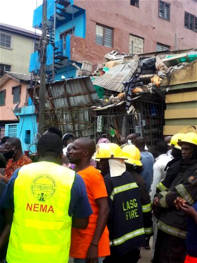30 yr old woman rescued from Lagos collapsed building