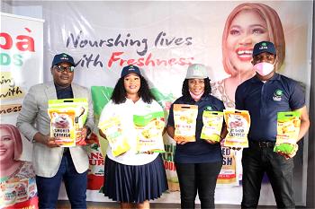 Laba foods unveils Jaiye Kuti as brand ambassador