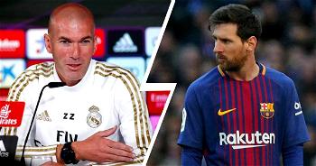 Zidane wants Messi to stay in Spain despite Barcelona exit claims