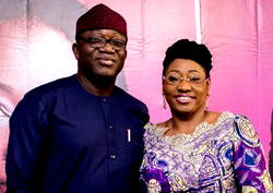 EKITI: First Lady, aides undergo COVID-19 tests, as PDP wishes Fayemi quick recovery